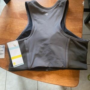 Zella Charcoal Activewear Sports Bra Top